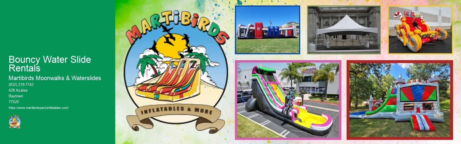Bouncy Water Slide Rentals